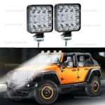 2бр. LED Бар 48W Оffroad Фар 12-24V