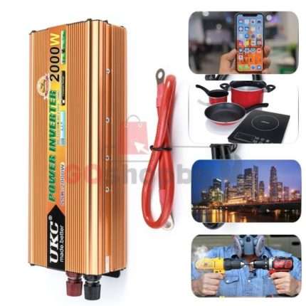 инвертор за ток 2000w UKC-инвертори