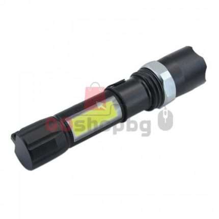 акумулаторе лед фенер с две светлини