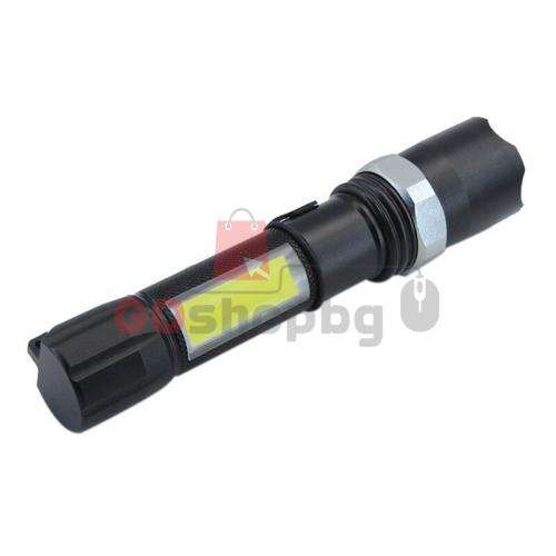 police-fener-akumulatoren-s-cob-diod-moshten акумулаторе лед фенер с две светлини