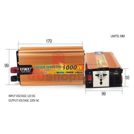 инвертор за ток преобразовател 1000w -