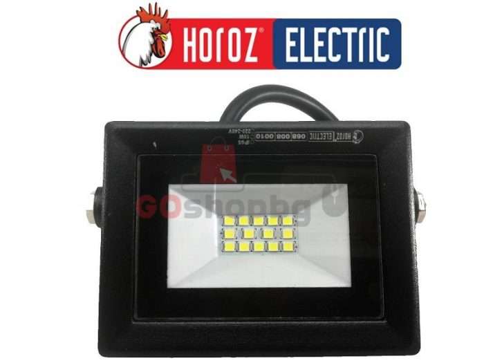 LED прожектор 10W Horoz Electric