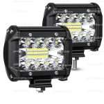 Промо оферта: 2бр. LED бар 120w offroad 12V/24V