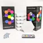 Комплект 6бр. Smart RGB сензорна лампа с дистанционно