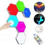 Комплект 6бр. Smart RGB сензорна лампа с дистанционно