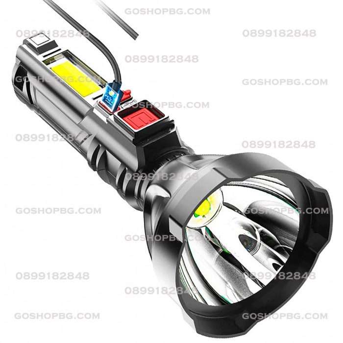 LED акумулаторен фенер BL-830