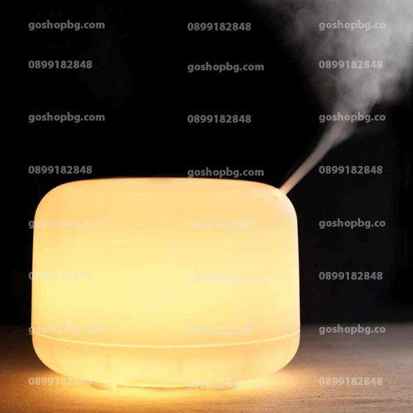 ovlajnitel-aromaterapiq-smenq6ti-cvetove-difuzer (5) Овлажнител с дифузер за масла с дистанционно и сменящи цветове