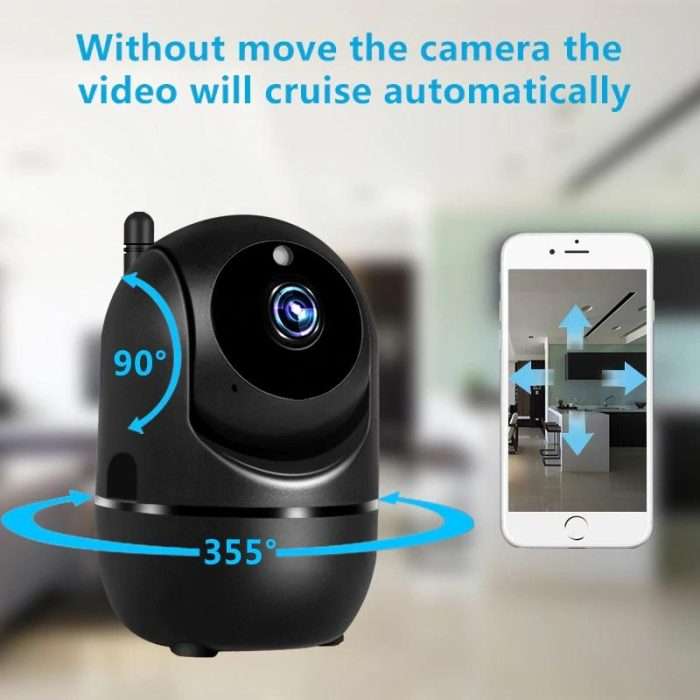 WIFI IP камера за видеонаблюдение 360° FULL HD