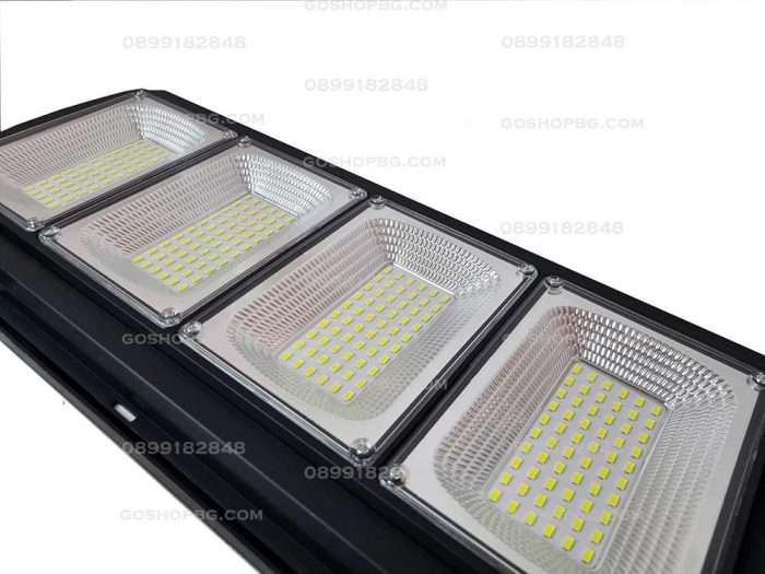 LED соларна улична лампа със сензор за движение 460W COBRA