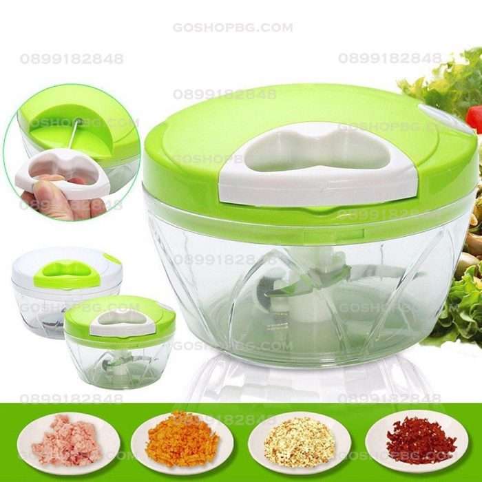 Ръчен чопър за плодове и зеленчуци Nicer Dicer Plus Speedy Chopper