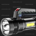 LED акумулаторен фенер COB BL-8205