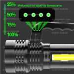 LED акумулаторен фенер COB BL-8205