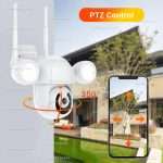 Куполна безжична Wifi камера 3MP с LED диоди