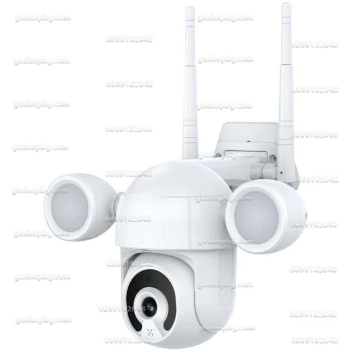 Куполна безжична Wifi камера 3MP с LED диоди