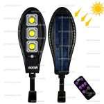 LED Соларна улична лампа 600W COBRA със сензор