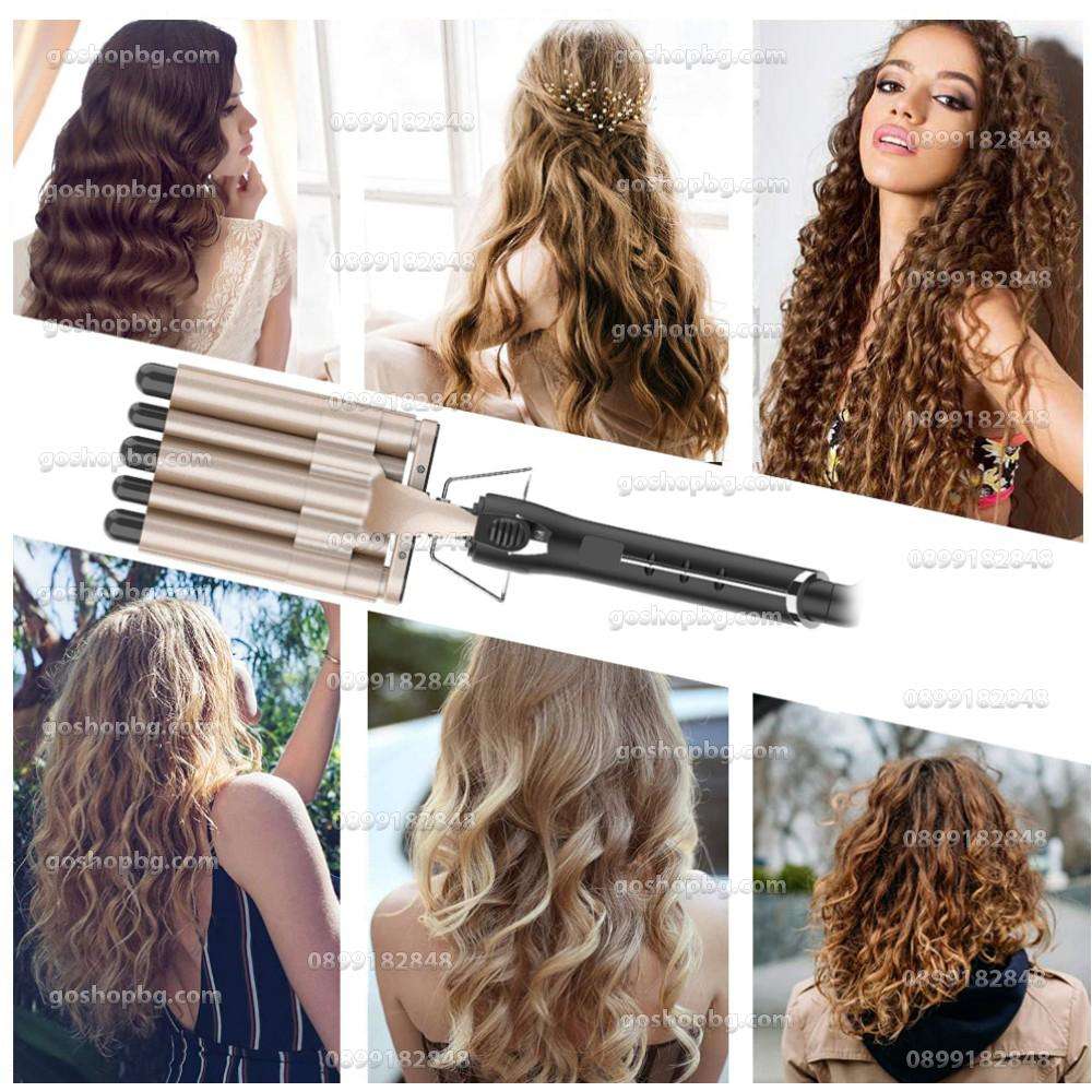 retro-masha-za-kudrici-sonar-s-keramichno-pokritie Ретро маша за къдрици Sonar с керамично покритие