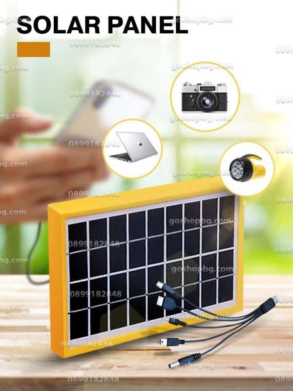 usb-solaren-panel-za-zarejdane-na-telefoni-s-5-nakrainika USB соларен панел за зареждане на телефони с 5 накрайника