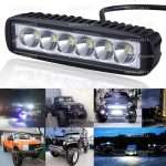 LED бар 18w offroad
