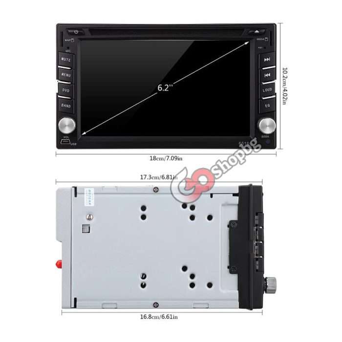 Универсална мултимедия Double Din 6516
