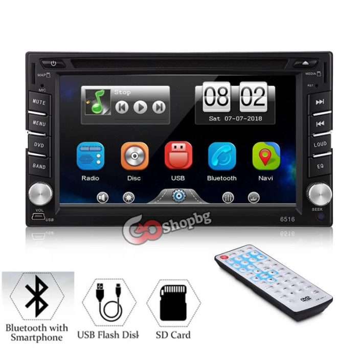 Универсална мултимедия Double Din 6516