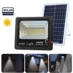LED прожектор със соларен панел 200W