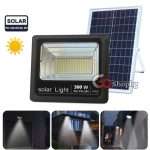 LED прожектор със соларен панел 300W