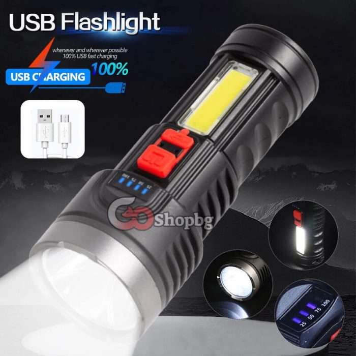 LED акумулаторен фенер 5865