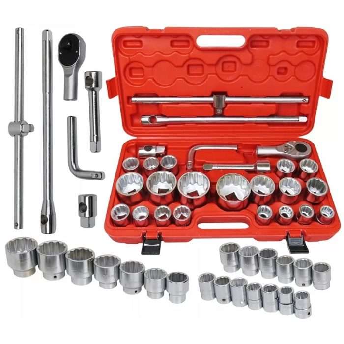 Камионджийско Гедоре 26 Части, Дванадесетостенно 3/4″ & 1″ ,21-65mm