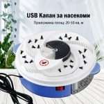 Въртящ се USB капан за насекоми