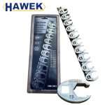 Комплект ключове пачи крак 10бр ,10-19mm HAWEK