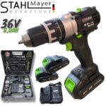 Акумулаторен ударен винтоверт 36V 8Ah в куфар StahlMayer