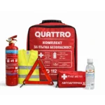 Авариен комплект за автомобил в чанта с цип QUATTRO