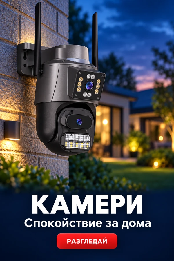 Камери – спокойствие за дома. Разгледай.