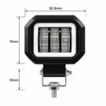 Диоден LED халоген 30W 9см 10V-30V - Image 4