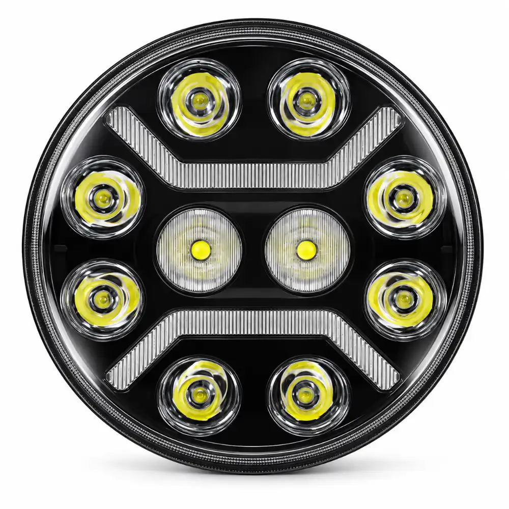 dioden-led-khalogen-krugul-sus-stoika-50w-22sm-12v-24v-IMAGE01 Диоден LED халоген кръгъл със стойка 50W 22см 12V-24V - Image 1