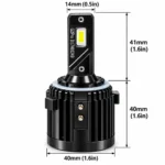 Диодни LED крушки VW H7 G2 Pro, 45W, 6000K, 9-16V - комплект 2 броя - Image 4
