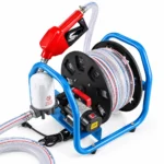 Електрическа помпа за дизел и масла 220V, 380W, 50 л/мин с макара и пистолет - Image 2